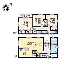 大津市馬場1丁目の一戸建て