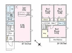 八王子市大和田町2丁目新築戸建 1号棟