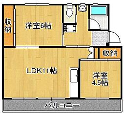ビレッジハウス本城4号棟