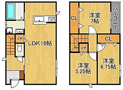 北九州市八幡西区藤原3丁目の一戸建て