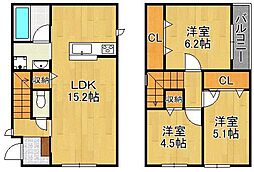 北九州市若松区二島4丁目の一戸建て