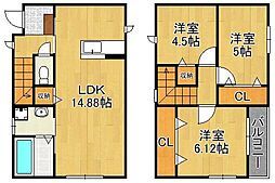 北九州市八幡西区西鳴水2丁目の一戸建て