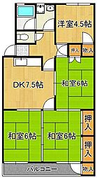 エメラルドマンション陣原　Ｄ棟　503号室