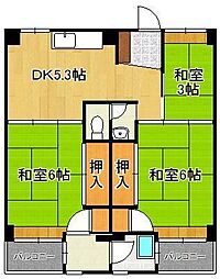 ビレッジハウス萩原　1号棟