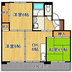 ビレッジハウス直方東　3号棟