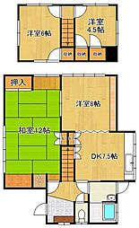 中間市太賀2丁目の一戸建て