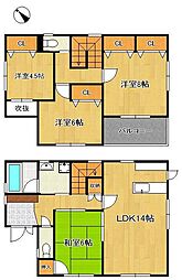 中間市土手ノ内2丁目の一戸建て