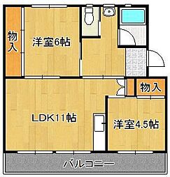 ビレッジハウス直方　3号棟