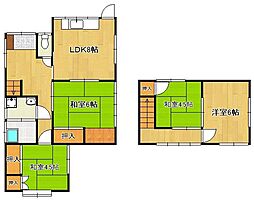 中間市岩瀬西町の一戸建て