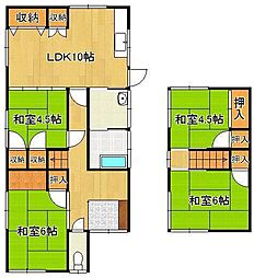 中間市土手ノ内3丁目の一戸建て