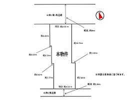 西区本田3丁目古家付き土地