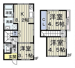 津山市沼賃貸戸建