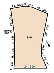 吹田市山田東三丁目古家付き土地