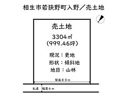 相生市若狭野町入野／売土地