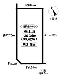 売土地 細谷町1丁目 全6棟