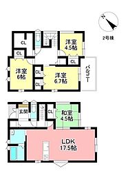 新築戸建 市木町1丁目 全2棟
