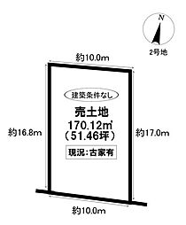 売土地 市木町谷耳太 全2区画