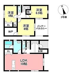 新築戸建 畝部東町川田　全2棟