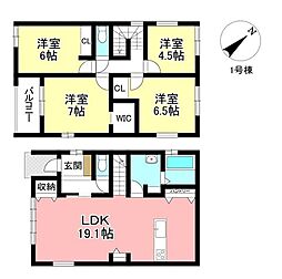 新築戸建 畝部東町川田　全2棟