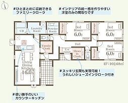 リーブルガーデン.S太田第2鳥山中町全3棟 2号棟