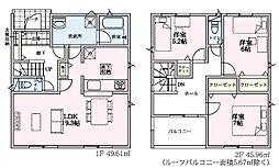 クレイドルガーデン上田市下之郷第1全2棟 2号棟