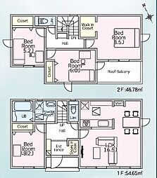 リナージュ桐生相生町2丁目01期全4棟 3号棟