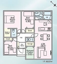 リナージュ桐生相生町2丁目01期全4棟 4号棟