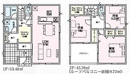 クレイドルガーデン本庄市児玉町児玉第13全8棟 1号棟