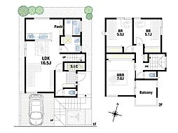 the CASA 高槻市宮之川原3丁目