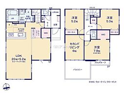 木更津市金田東4期　新築戸建2号棟