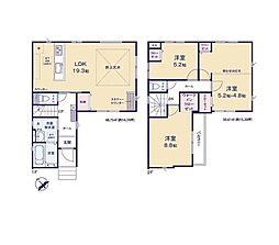 千葉市若葉区みつわ台3丁目6期　新築戸建2号棟