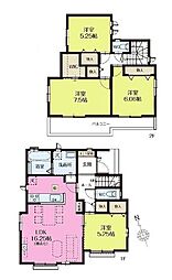 柏市花野井IV　新築戸建1号棟