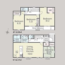 千葉市花見川区長作台1丁目　新築戸建
