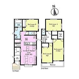 印西市木下　新築戸建B号棟