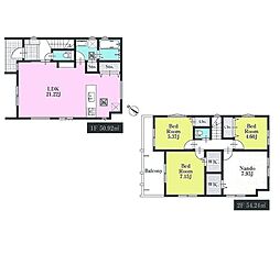 船橋市田喜野井4丁目　新築戸建