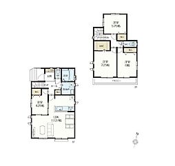 千葉市若葉区千城台東4丁目　新築戸建A号棟
