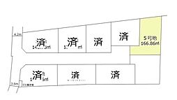 千葉市中央区大森町　売地5号地