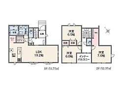柏市光ケ丘4丁目24-1期　新築戸建