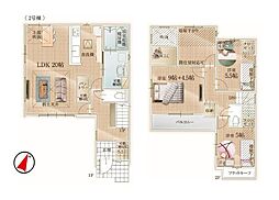 柏市みどり台2丁目6期　新築戸建2号棟