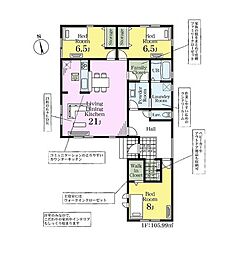 茂原市東部台1丁目第2　新築戸建2号棟