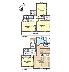 松戸市栗ケ沢4期　新築戸建K号棟