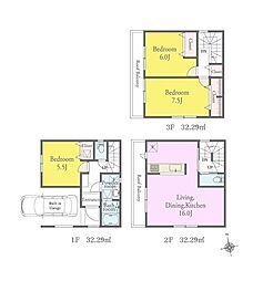 松戸市上矢切第1期　新築戸建