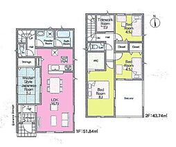 柏市新逆井第8　新築戸建3号棟