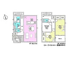 柏市藤心1丁目第6　新築戸建2号棟