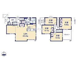 船橋市松が丘2丁目17期　新築戸建1号棟