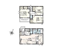 松戸市新作6期　新築戸建4号棟