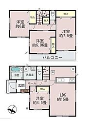 佐倉市西志津7丁目　新築戸建B号棟