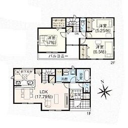 四街道市内黒田3期　新築戸建5号棟
