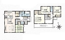 四街道市内黒田3期　新築戸建6号棟