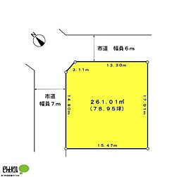 市原市青葉台3丁目　売地